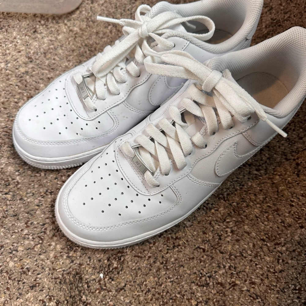 Nike Air-1 White Leather Sneakers